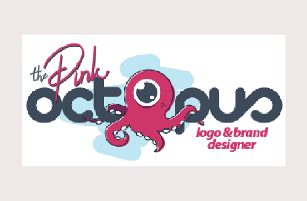 pixelated social dragonfly logo & branding